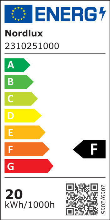 Nordlux Dovina LED veggspeil Ø60 cm